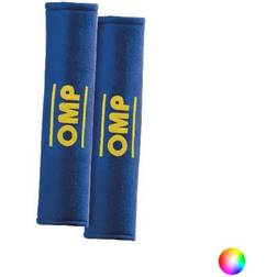 OMP Safety Belt Pads (2 uds) Blå