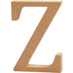 Creativ Company Letter, Z, H: 8 cm, thickness 1,5 cm, 1 pc