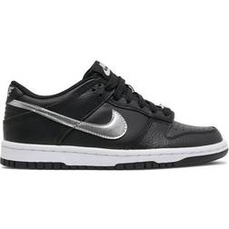 Nike Dunk Low GS - Black/Iron Grey/White/Chrome