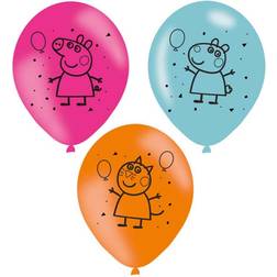 Amscan Latex Balloons Peppa Pig 6-pack
