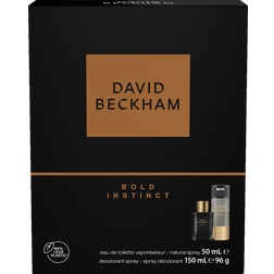 Beckham David Bold Instinct Eau De Toilette Gift Set 50ml