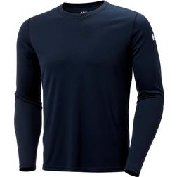 Helly Hansen Tech Crew Long Sleeve T-shirt Men - Navy