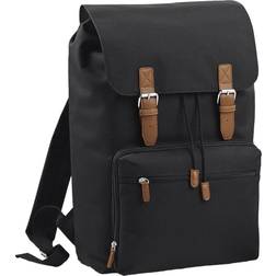 BagBase Heritage Laptop Backpack - Black