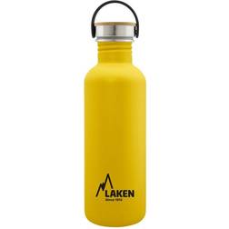 Laken Basic Stainless Steel&Bamboo Cap Water Bottle 1L
