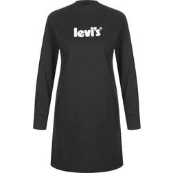 Levi's Graphic Tee Knit Dress - Caviar/Black