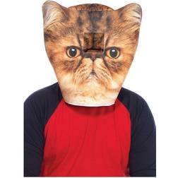 Leg Avenue 2151 "Foam Angry Cat Mask Men's Fancy Dress Costume (One Size)