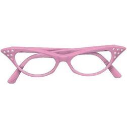 Bristol Novelty 50's Female Style Glasses Pink