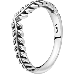 Pandora Wheat Grains Wishbone Ring - Silver