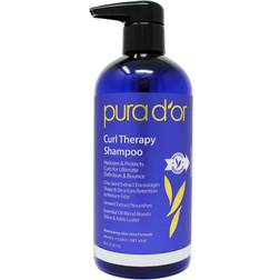 Pura d'or Curl Therapy Shampoo 473ml