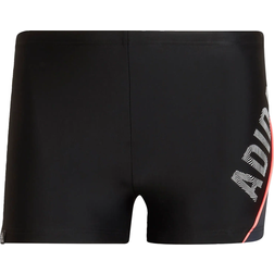 adidas Wording Swim Boxers - Black