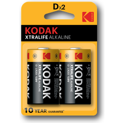 Kodak Xtralife Alkaline D 2-pack