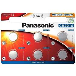 Panasonic CR2016 6-pack