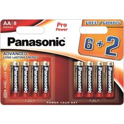 Panasonic AA Pro Power Compatible 8-pack