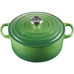Le Creuset Bamboo Green Signature with lid 4.2 L 24 cm