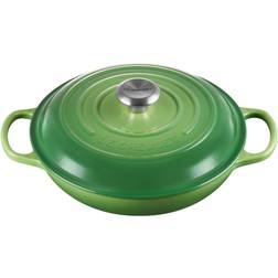 Le Creuset Bamboo Green Signature Cast Iron Round with lid 3.5 L 30 cm