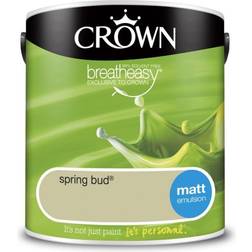 Crown Breatheasy Ceiling Paint, Wall Paint Spring Bud 2.5L