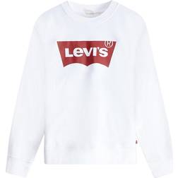 Levi's Graphic Standard Crew Neck Sweatshirt - White