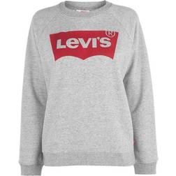 Levi's Graphic Standard Crew Neck Sweatshirt - Grey Heather/Grey