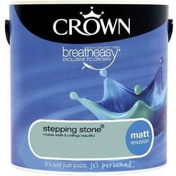 Crown Breatheasy Ceiling Paint, Wall Paint Stepping Stone 2.5L