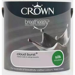 Crown Breatheasy Ceiling Paint, Wall Paint Cloud Burst 2.5L