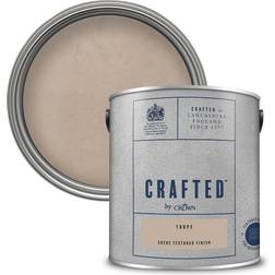 Crown Crafted Suede Textured Wall Paint Taupe 2.5L