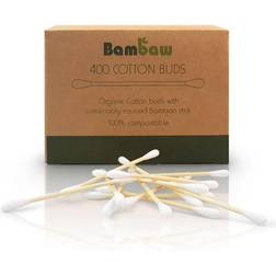 Bambaw Bamboo Cotton Buds 400-pack