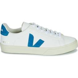 Veja Campo Chromefree Leather M - White/Swedish Blue