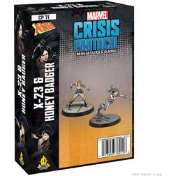 Asmodee X-23 & Honey Badger: Marvel Crisis Protocol Card Game