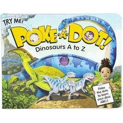 Melissa & Doug Poke a Dot Dinosaurs A to Z Board Book