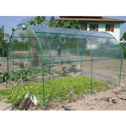 Dancover Polytunnel 6m² GH16045 Stainless steel PVC Plastic