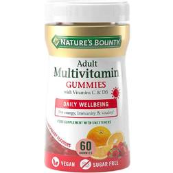 Natures Bounty Adult Multivitamin with Vitamin C + D3 60 pcs
