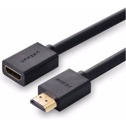 Ugreen High Speed with Ethernet HDMI-HDMI M-F 0.5m