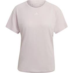 adidas HEAT. RDY Training T-shirt Women - Almost Pink/White