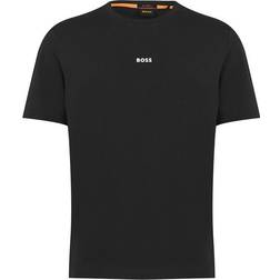 HUGO BOSS Logo Print T-shirt - Black
