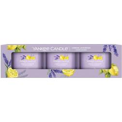Yankee Candle Lemon Lavender Scented Candle 411g 3pcs