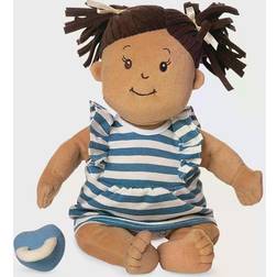Manhattan Toy Baby Stella Doll with Pigtails Brown Hair