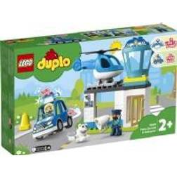Lego Duplo Police Station & Helicopter 10959