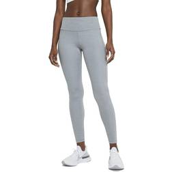Nike Epic Fast Mid-Rise Pocket Running Leggings Women - Smoke Grey/Heather/Reflective Silver