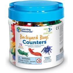 Learning Resources Backyard Bugs Counters Set of 72