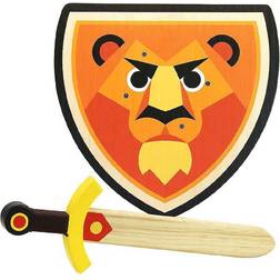 Vilac Wooden Sword & Shield Lion