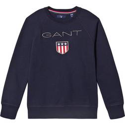 Gant Teen Boy's Shield Crew Neck Sweatshirt - Evening Blue (906709-7997)