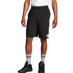Champion Powerblend C Logo 10" Fleece Shorts Men - Black