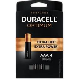 Duracell Optimum AAA Alkaline 4-pack