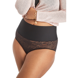 Maidenform Tame Your Tummy Cool Comfort Shaping Brief - Black Lace