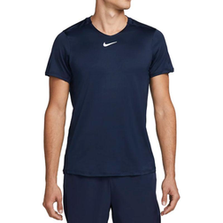Nike Court Dri-FIT Advantage Tennis Top Men - Obsidian/White