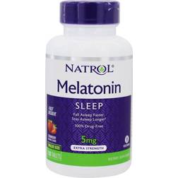 Natrol Melatonin Sleep Fast Dissolve Strawberry 5mg 150 pcs