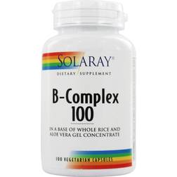 Solaray B-Complex 100 100 VegCaps 100 pcs
