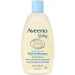 Aveeno Baby Wash & Shampoo Lightly Scented 8 fl oz