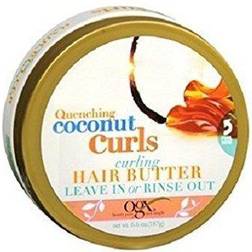 OGX Ogx Quenching Coconut Curls Curling Hair Butter 6.6oz (2 Pack)