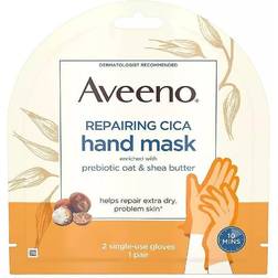 Aveeno Repairing Cica Hand Mask 2 Single-Use Gloves